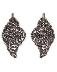 Brunello Cucinelli - Earrings - Lyst