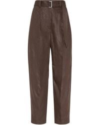 Brunello Cucinelli - Trousers - Lyst