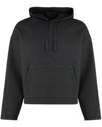 Ami Paris - Wool-Blend Sweatshirt - Lyst