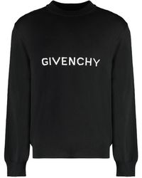 Givenchy - Crew-Neck Wool Sweater - Lyst