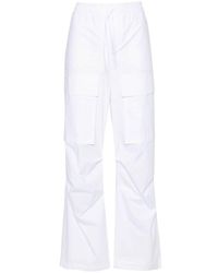 P.A.R.O.S.H. - P.A.R.O..H. Straight-Leg Cotton Cargo Trouser - Lyst
