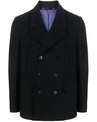 Paul Smith - Wool And Cashmere Blend Double-Breasted Blazer - Lyst