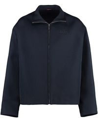 Gucci - Wool Blend Jacket With Adjustable Hem For - Lyst