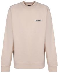 Jacquemus - Cotton Sweatshirt - Lyst