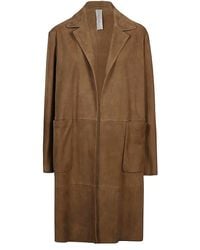 FURLING BY GIANI - Suede Midi Coat - Lyst