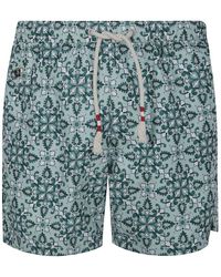 Mc2 Saint Barth - Lighting 70 Ultralight Swim Shorts 70's Print - Lyst