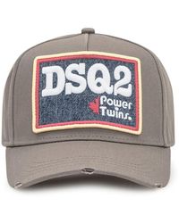 DSquared² - Baseball Hat With Patch - Lyst