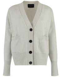 Roberto Collina - Wool And Cashmere Cardigan - Lyst