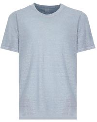 120% Lino - T-Shirts And Polos - Lyst