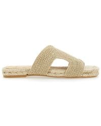 Castañer - 'Puri' Sandals With Open Toe And Flat Sole - Lyst