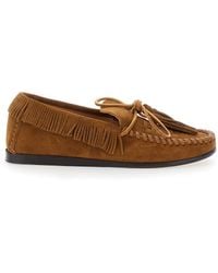 Isabel Marant - Fitza' Loafers With Fringed Details - Lyst