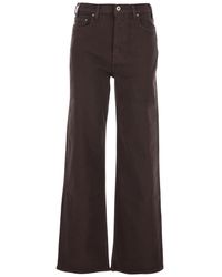 AG Jeans - Jeans With Logo Detail On The Pocket And Logo Patch On The Rear - Lyst