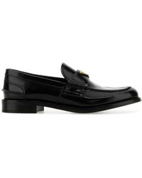 Prada - Leather Loafers - Lyst