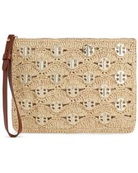 Rabanne - Clutch With Lurex Detail - Lyst