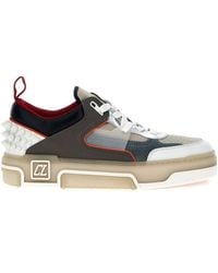 Christian Louboutin - Albatre/Smoke Astroloubi Sneakers - Lyst