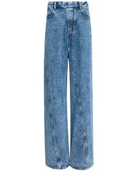Alaïa - Low Waist Twisted Pants - Lyst