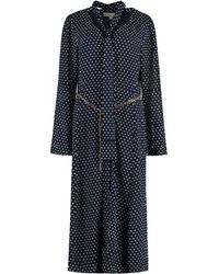 Michael Kors Carnation Georgette Shirtdress Lyst