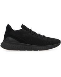 BOSS - Slon Fabric Low-Top Sneakers - Lyst