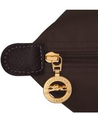 Longchamp - 'Le Pilage' Large Tote Bag With Two Top Handles And Embossed Logo On The Front - Lyst