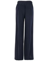 パンツ PAROSH 'Roma' pants P.A.R.O.S.H. Roma Wide-Leg Pants in Green | Lyst