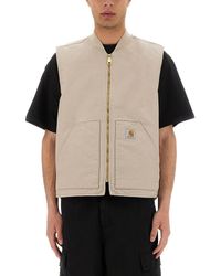 Carhartt - Sleeveless With Logo - Lyst
