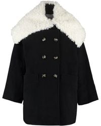 Rodebjer - Lainey Double-Breasted Wool Coat - Lyst
