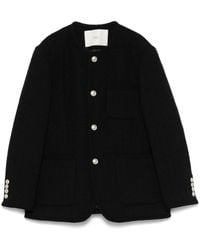 DUNST - Tweed Oversized Jacket - Lyst