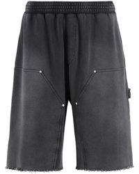 Givenchy - Cotton Bermuda Shorts - Lyst