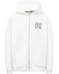 Palm Angels - Sweatshirt With Zip - Lyst