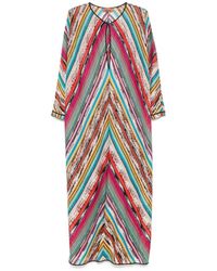 Missoni - Striped Long Kaftan - Lyst
