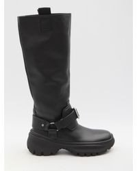Burberry - Stomp High Boots - Lyst