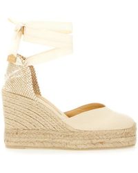 Castañer - Espadrille "Clear" With Wedge - Lyst