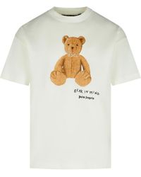 Palm Angels - 'Bear' Cotton T-Shirt - Lyst