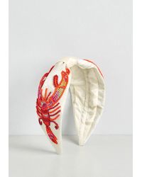 ModCloth Found My Lobster Headband - Red