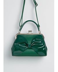 Banned Bow On The Go Crossbody Bag - Green