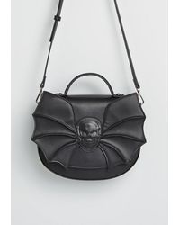 Banned Creature Of The Night Crossbody Bag - Black