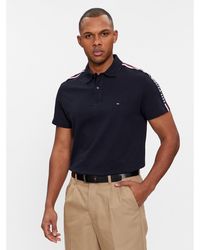 Tommy Hilfiger - Poloshirt Global Stripe Monotype Reg Polo Mw0Mw33591 Regular Fit - Lyst