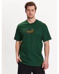 Vans - T-Shirt Perfect Halo Ss Tee Vn00003P Grün Regular Fit - Lyst