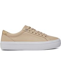 Tommy Hilfiger - Sneakers Essential Vulc Leather Sneaker Fw0Fw07778 Weiß - Lyst