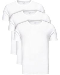 Calvin Klein - 3Er-Set T-Shirts 000Nb4011E Weiß Classic Fit - Lyst