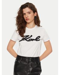 Karl Lagerfeld - T-Shirt A1W17117 Regular Fit - Lyst