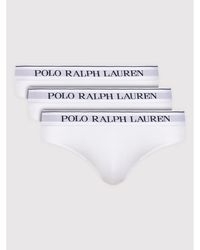 Polo Ralph Lauren - 3Er-Set Slips 714835884001 Weiß - Lyst