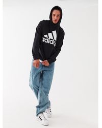adidas - Sweatshirt Essentials French Terry Big Logo Hoodie Ic9363 Regular Fit - Lyst