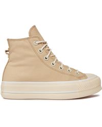 Converse - Sneakers Aus Stoff Chuck Taylor All Star Lift Hi A06092C - Lyst