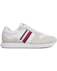 Tommy Hilfiger - Sneakers runner evo mix ess fm0fm04886 white ybs - Lyst