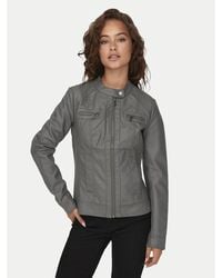 ONLY - Jacke Aus Kunstleder Bandit 15081400 Regular Fit - Lyst