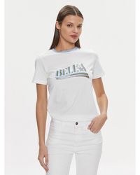 Marella - T-Shirt Oste 2413971084 Weiß Regular Fit - Lyst