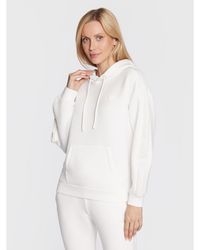 Guess - Sweatshirt Brenda V2Yq18 K7Uw2 Weiß Regular Fit - Lyst