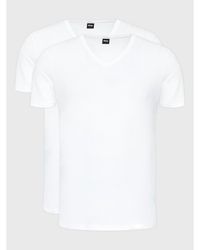 BOSS - 2Er-Set T-Shirts Modern 50475292 Weiß Slim Fit - Lyst