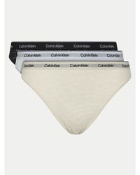 Calvin Klein - 3Er-Set Brazilian Damenslips 000Qd5225E - Lyst